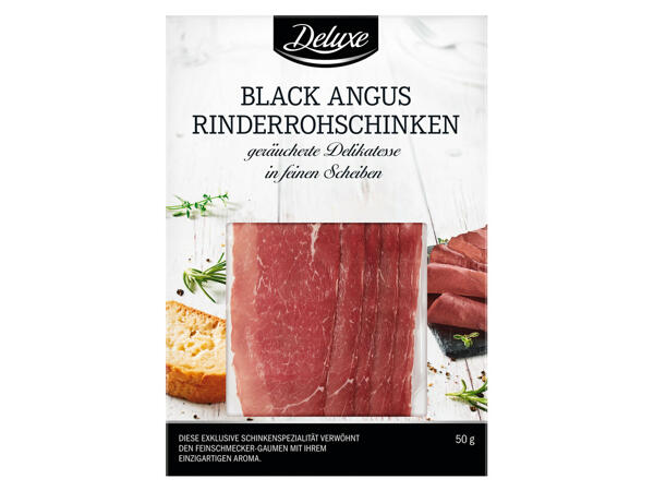 DELUXE Black Angus Rinderrohschinken