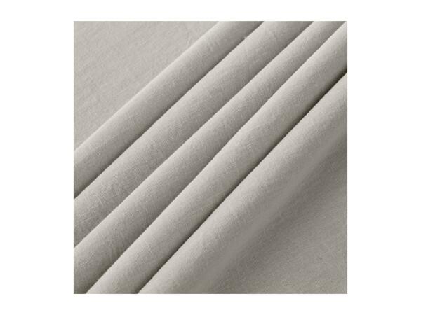 Livarno Home Linen-Blend Bedlinen - Single - Beige