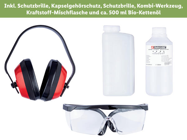 Benzin-Kettensäge