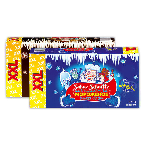 Sahne Schnitte XXL