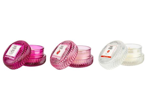 Candle set, 3 pieces "Emily in Paris"