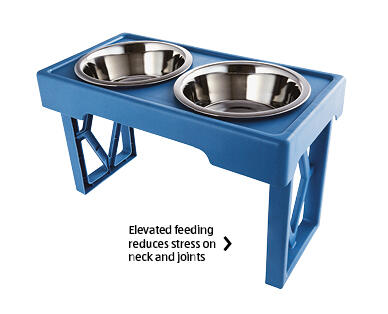 Petzone Designer Diner Adjustable Dog Feeder
