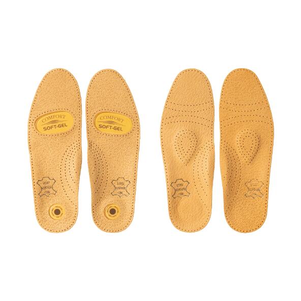 WALKX COMFORT(R) 				Leder-Einlegesohlen