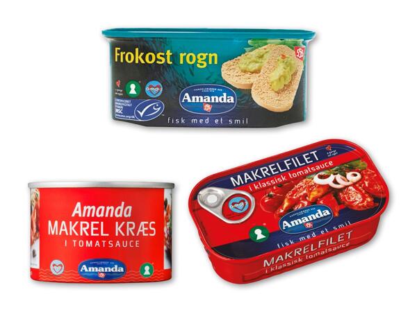 AMANDA Fisk på dåse