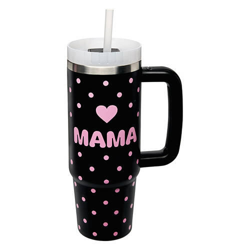 Thirst Crush Tumbler - Pink Polka, 30 oz
