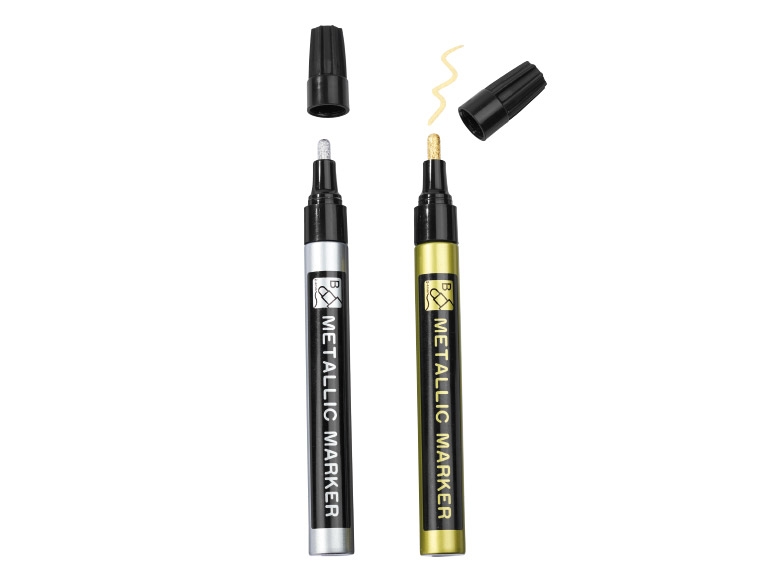 UNITED OFFICE Metallic Marker Pens