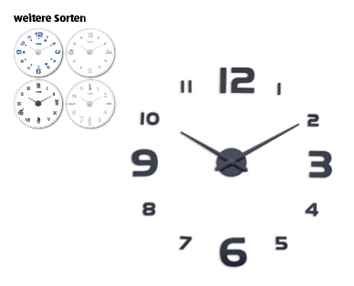 SEMPRE DIY-Wanduhr