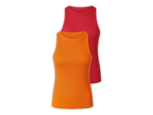 Ladies' Vest Tops, 2 Pieces