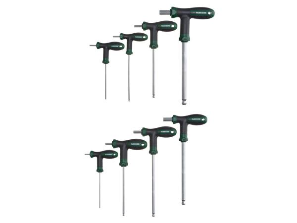 T-handle key set, 8 pieces