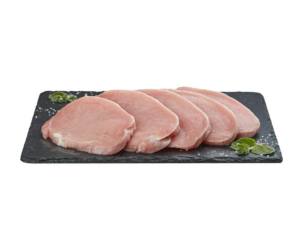 Côtelettes filet de porc