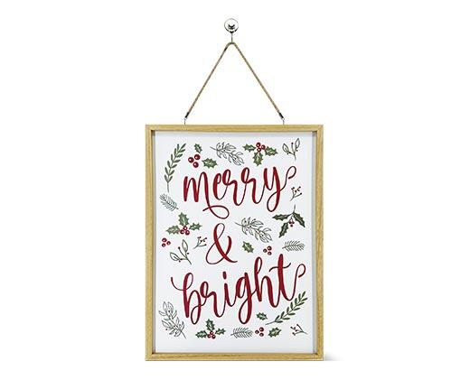 Merry Moments Reversible Wall Sign