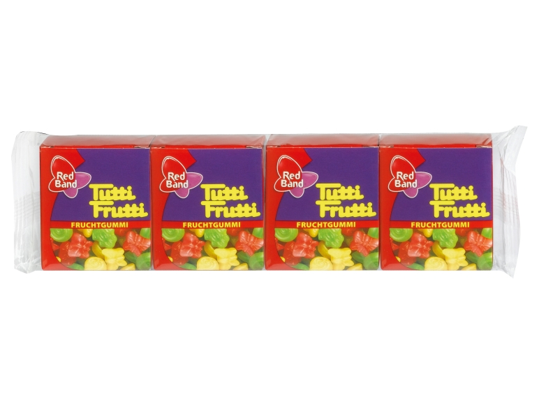 TUTTI FRUTTI Fruchtgummi 4er