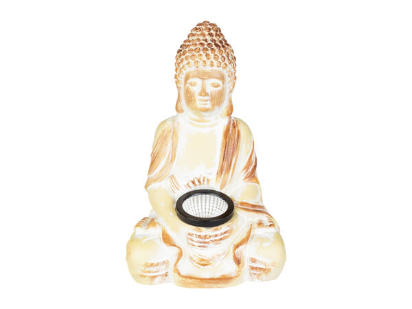Livarno Home Solar Buddha/Solar House Ornament