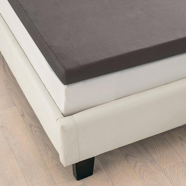 Thermo-Interlock-Jersey Spannbetttuch für Topper