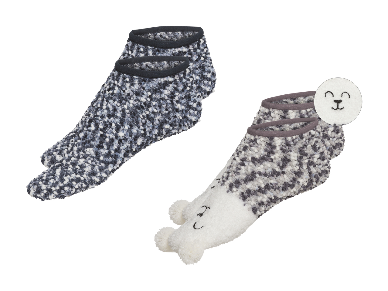 Chaussettes d'intérieur pour femme1