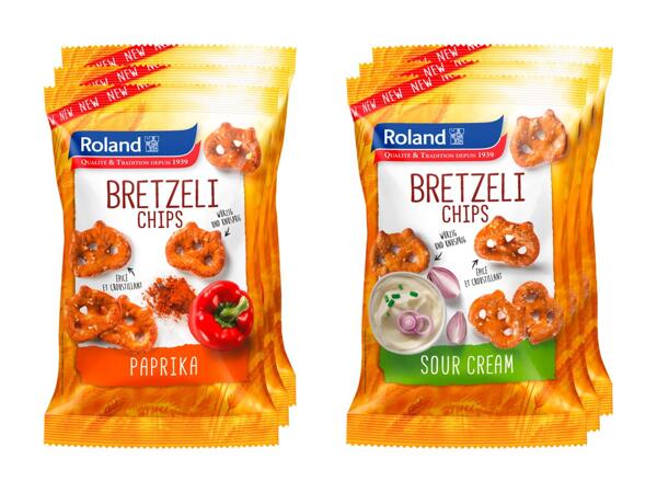 Trio de chips bretzels Roland