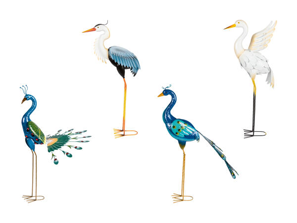 Oiseau décoratif en métal
