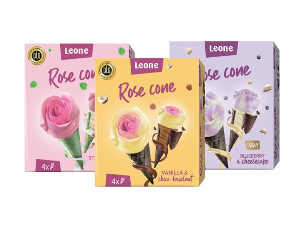 Rose Ice Cream Cones