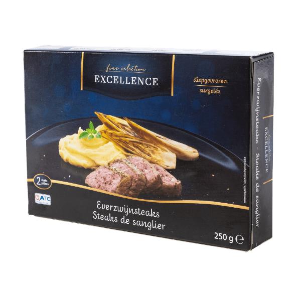 Steaks de sanglier, 2 pcs