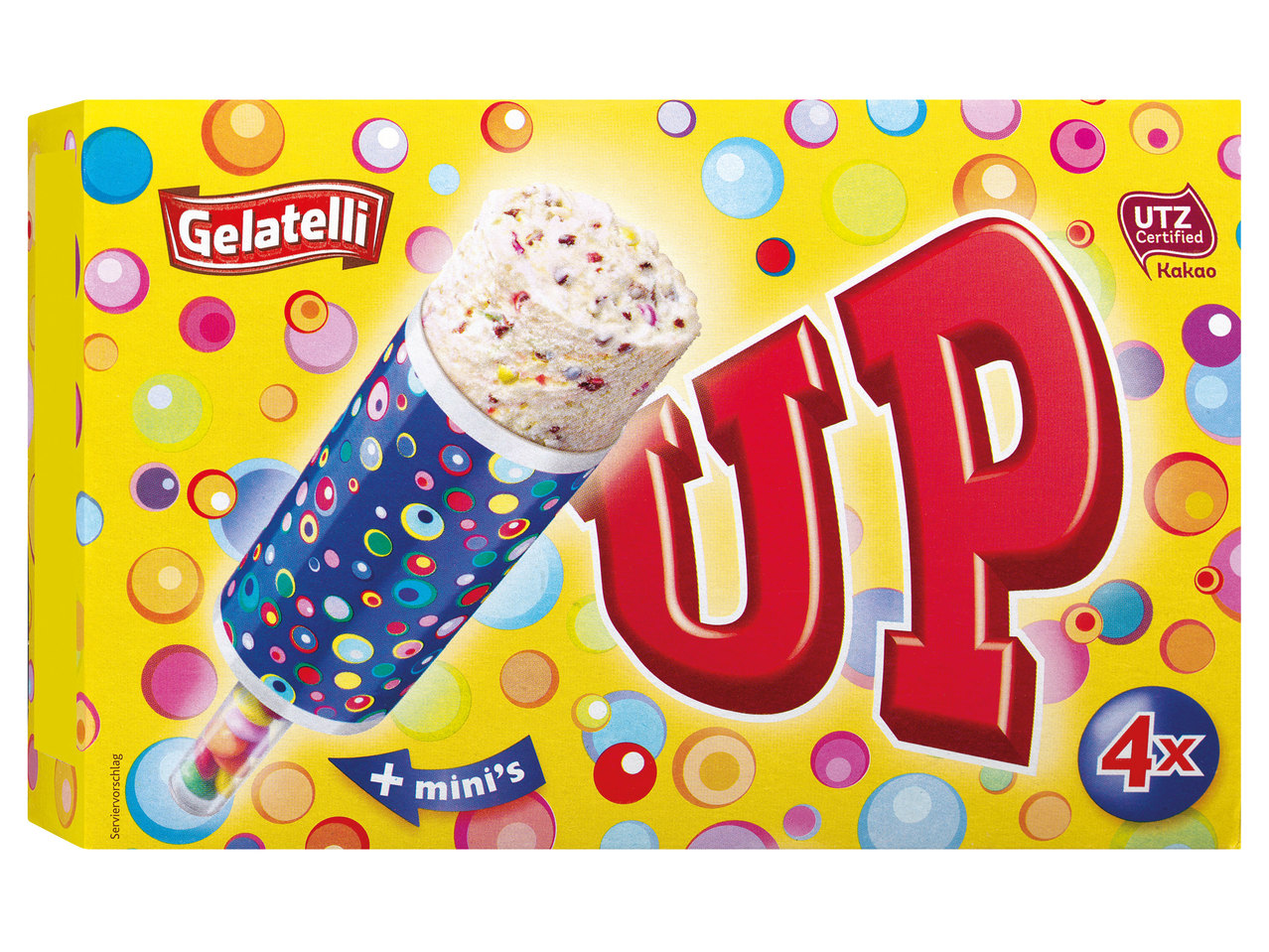 GELATELLI Push-Up Vanille-Sahne-Eis