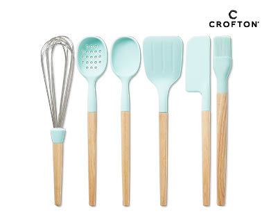 Silicone and Wood Utensils