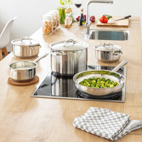 HOME CREATION KITCHEN(R) 				Kookpottenset, 5-delig