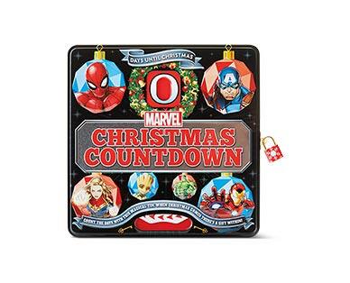 Disney or Marvel Countdown to Christmas Tin