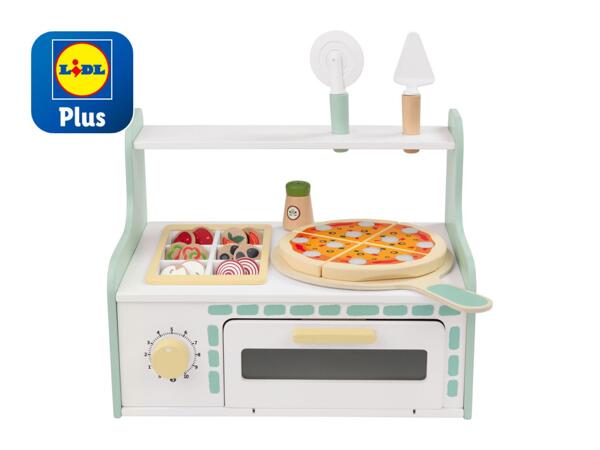 Playtive Pizza Oven - 18 Piece set