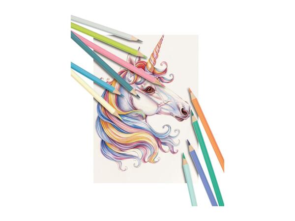 Crelando Pastel Colouring Pencils - 48 Piece Set