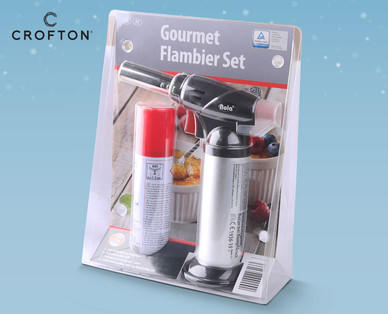CROFTON Gourmet Flambier-Set
