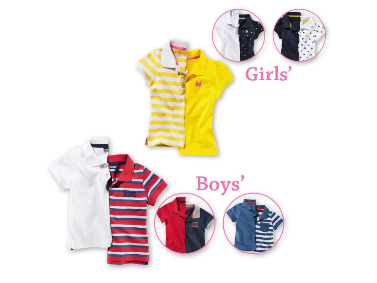 Lupilu Girls' or Boys' Poloshirts