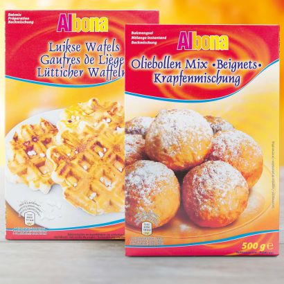 Préparation pour gaufres ou beignets