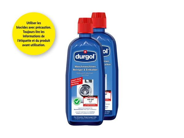 Nettoyant pour machine à laver Durgol (valable uniquement en Suisse alémanique et en Suisse romande)