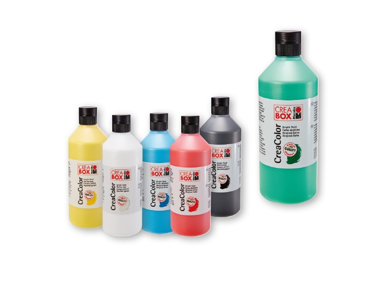 Marabu CreaBox(R) 500ml Assorted Acrylic Paints