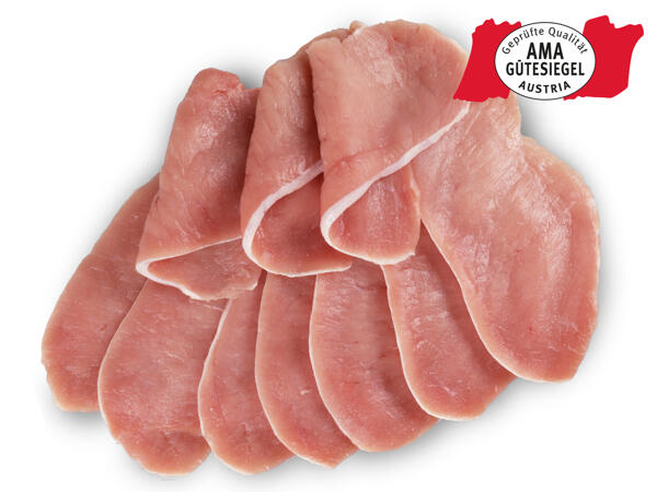 Frische Karreeschnitzel