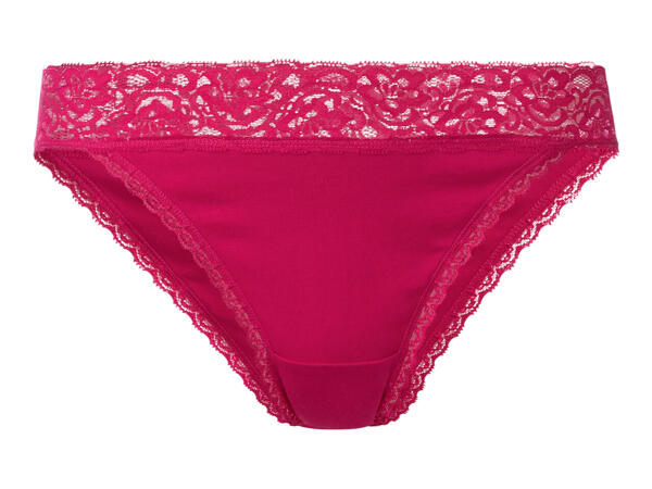 Esmara Ladies' Lace Trim Briefs