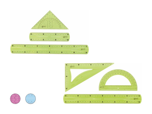 Geometrie-Set, 3-teilig