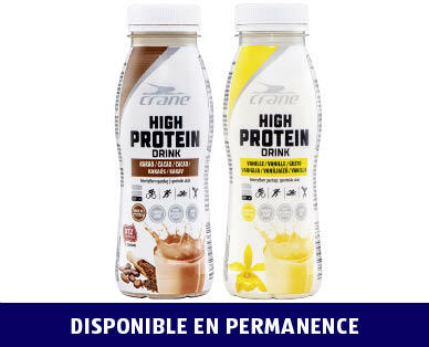 CRANE(R) 
 BOISSON PROTÉINÉE