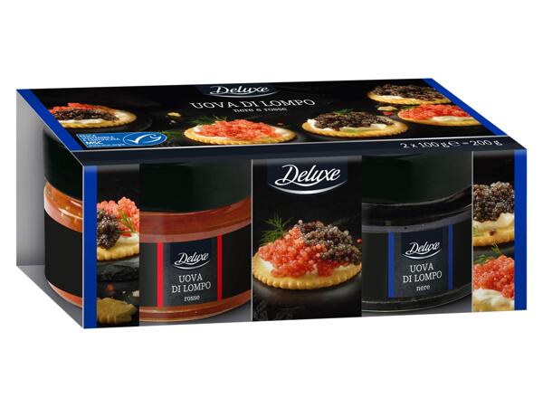 Black and Red Lumpfish Roe