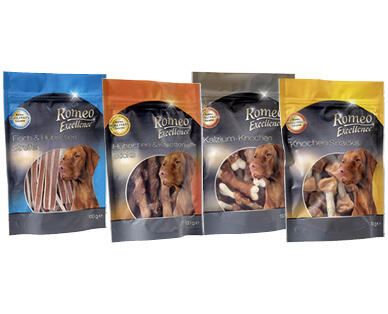 ROMEO EXCELLENCE 
 SNACKS AU POULET POUR CHIENS