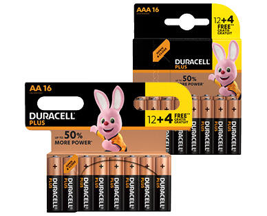 DURACELL(R)
PILES PLUS POWER