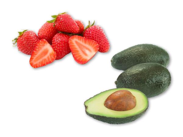 Avocado eller danske jordbær