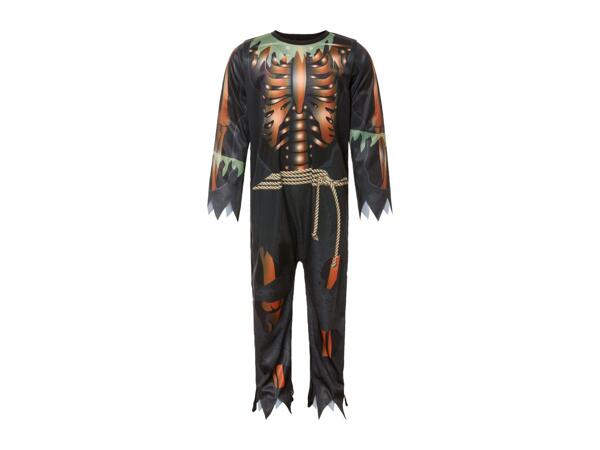 Kids' Halloween Costume Pumpkin Skeleton