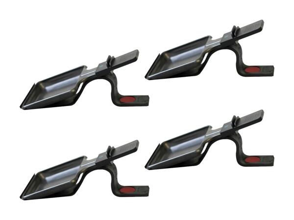 Spatules à raclette et supports pour poêlon Nouvel, set de 4