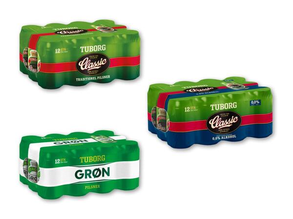 CARLSBERG Tuborg Classic, Classic 0,0 % eller Pilsner