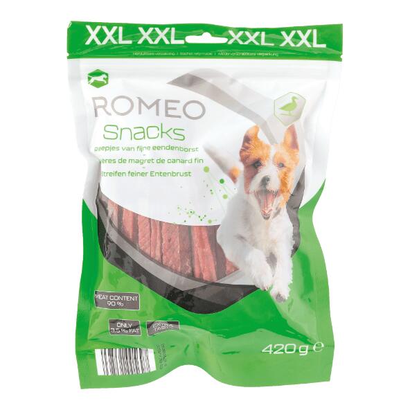 ROMEO(R) 				Geflügelsnacks für Hunde