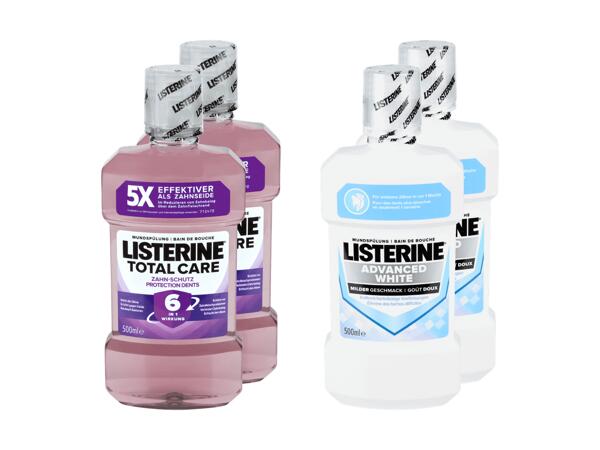 Bain de bouche Listerine, pack de 2