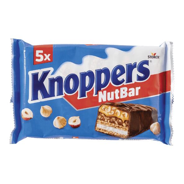 KNOPPERS(R) 				Knoppers NutBar, 5 St.