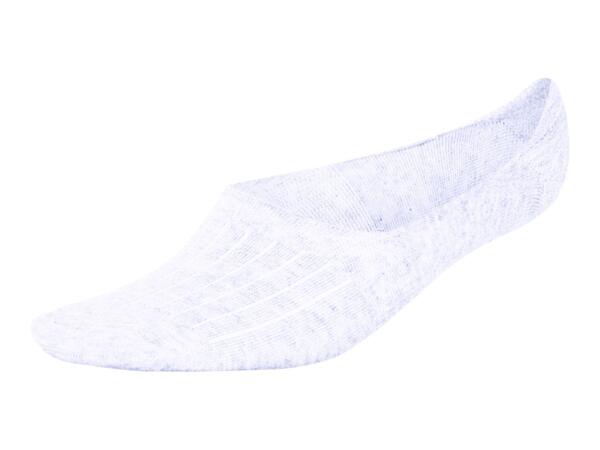 Esmara Ladies' White Footsies - 5 Pairs