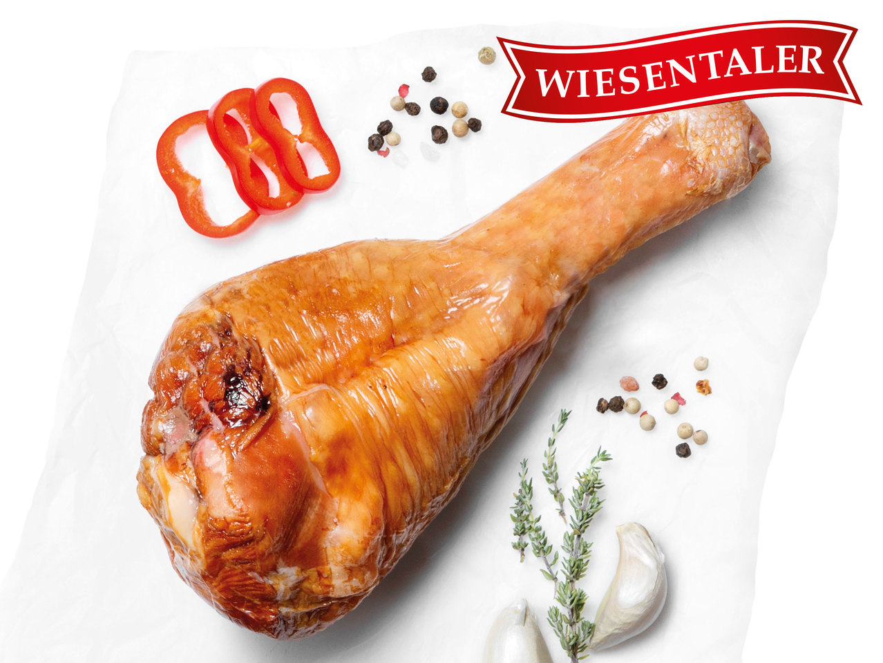 WIESENTALER Frische österreichische Putenunterkeule geräuchert